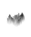 抽象山峰