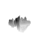抽象山峰