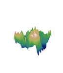 抽象山峰