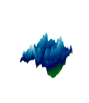 抽象山峰