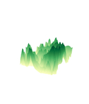 抽象山峰