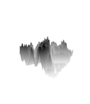 抽象山峰