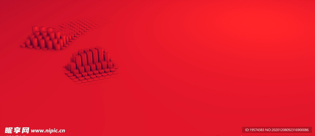 C4D 模型动画移动的点点