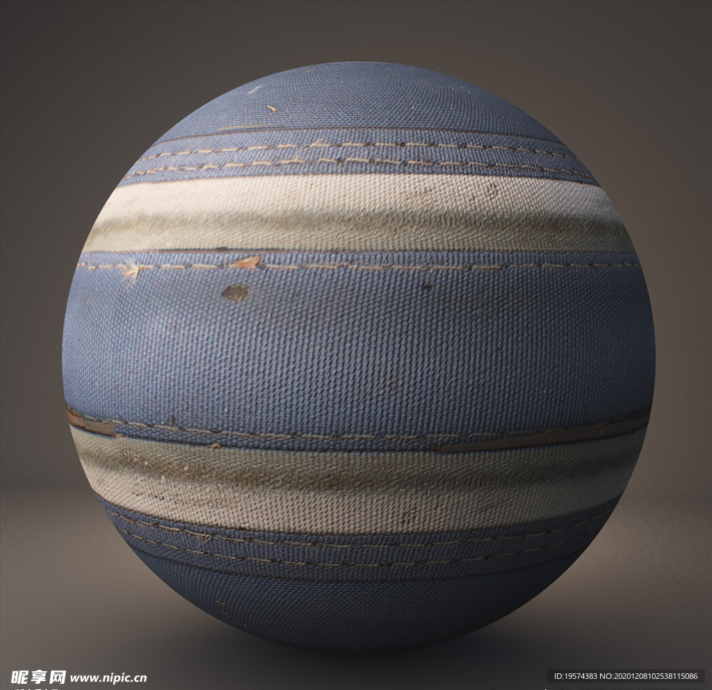 C4D 材质皮革帆布衣物纹理