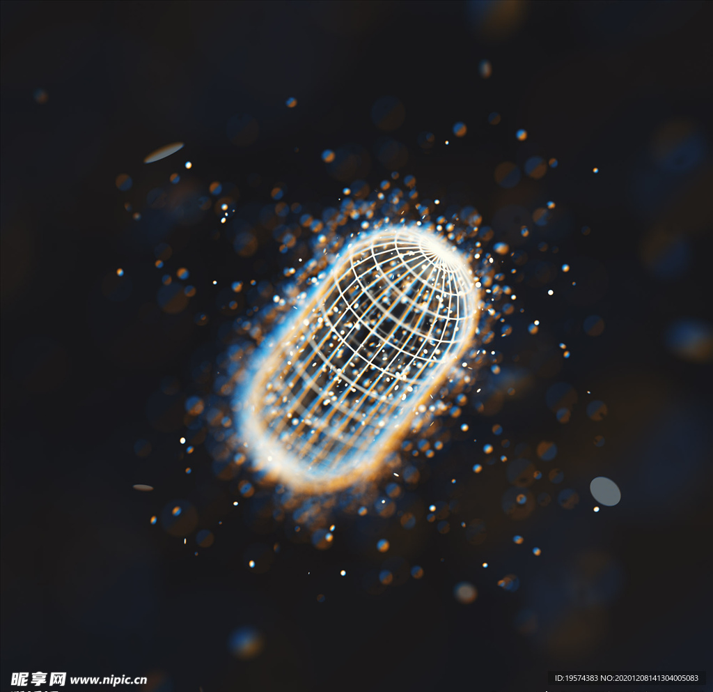 C4D 模型晶格线体网格