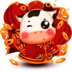 卡通牛