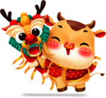 卡通牛