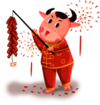 卡通牛
