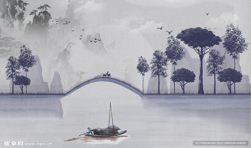 山水画