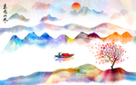 山水画