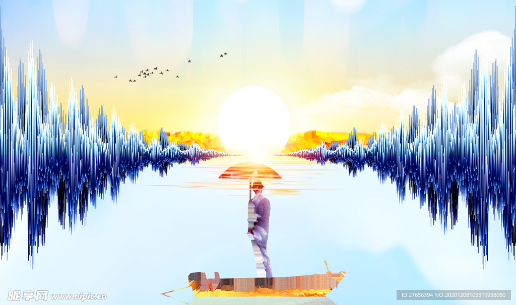 山水画