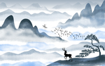 山水画