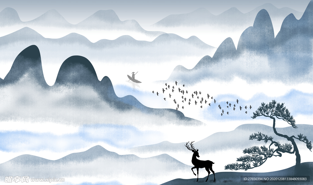 山水画