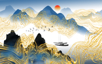 山水画