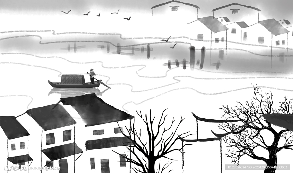 山水画