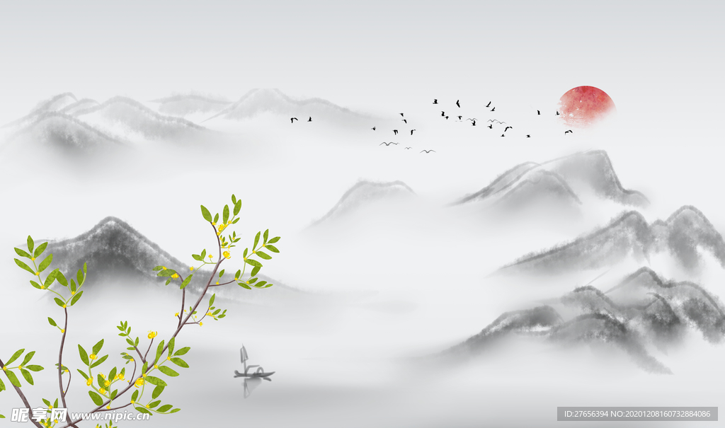 山水画