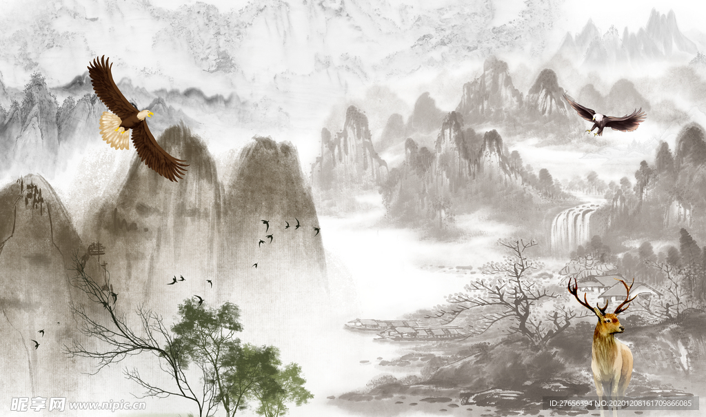 山水画
