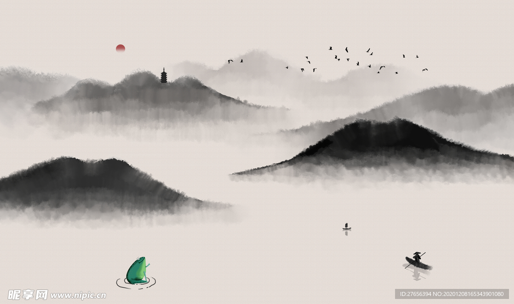 山水画