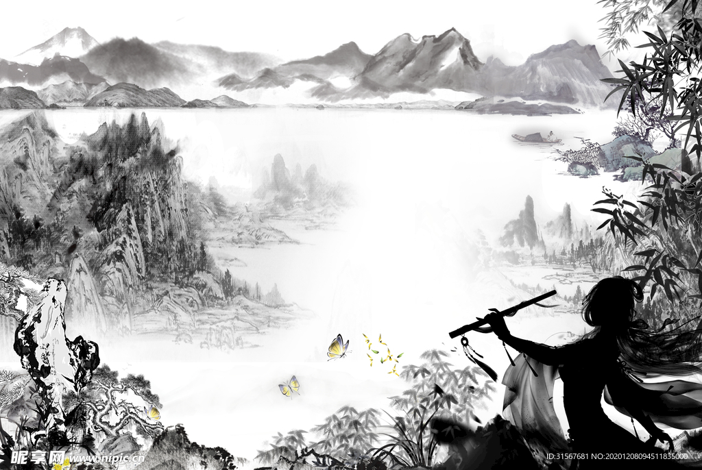 山水画