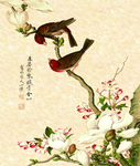 喜上眉梢