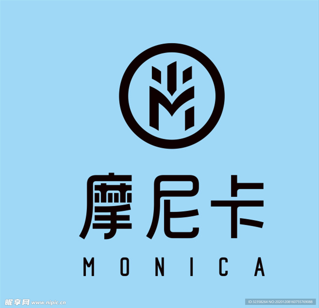 摩尼卡logo