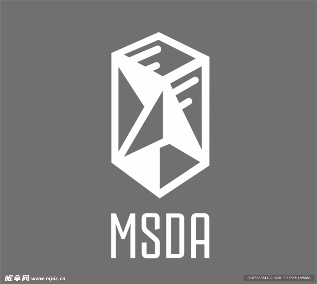 MSDA 标志 图形logo