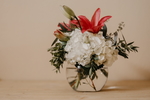 插花特写照片