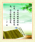 名人名言展板