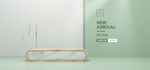 日常简约海报banner背景