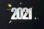 2021元旦新年海报