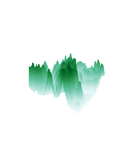 抽象山峰