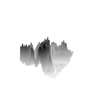 抽象山峰
