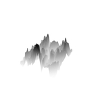 抽象山峰