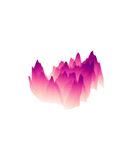 抽象山峰