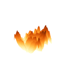 抽象山峰
