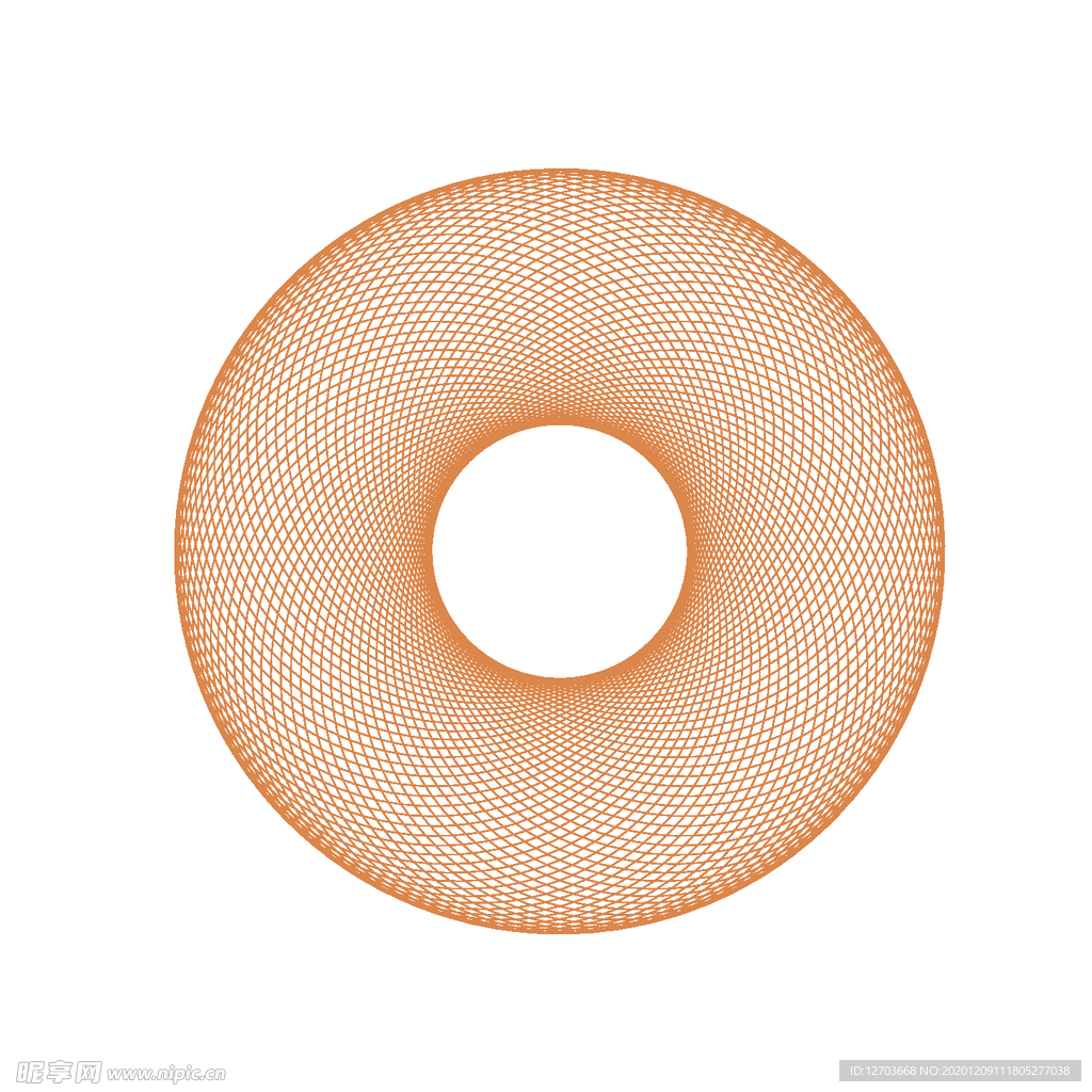 圆环底纹