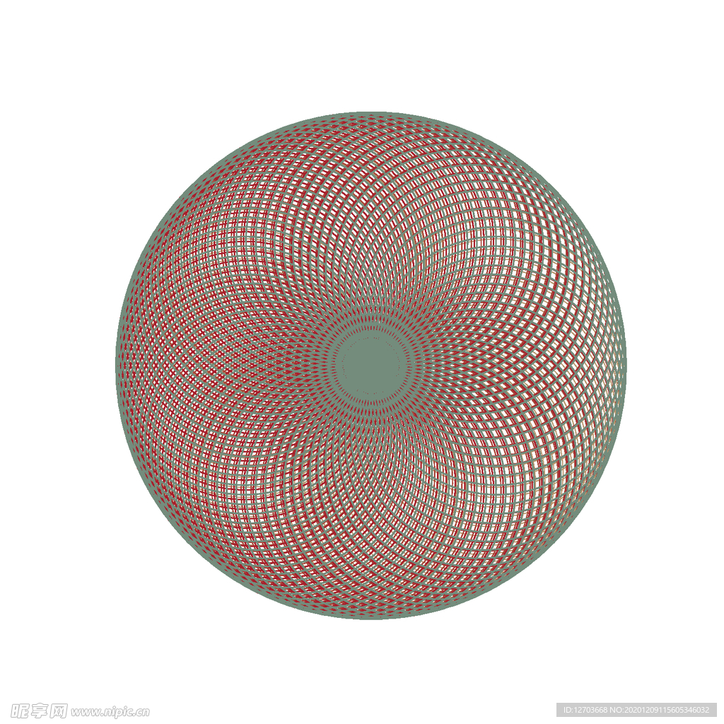 圆环底纹