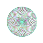 圆环底纹