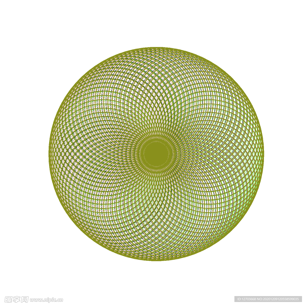 圆环底纹