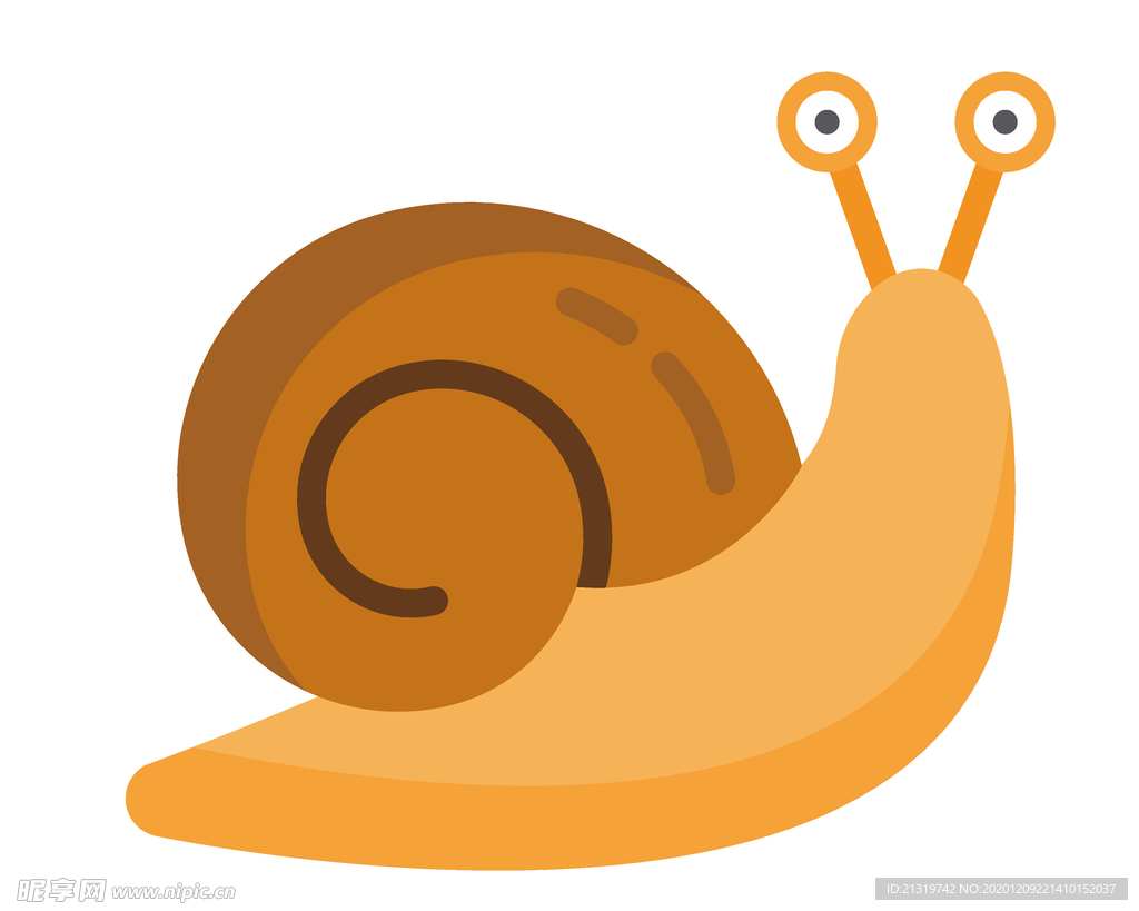 草地上爬的蜗牛简笔画画法图片步骤（滑雪场简笔画图片大全） - 有点网 - 好手艺