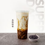 奶茶店 海报