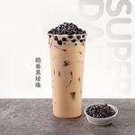 奶茶店 海报