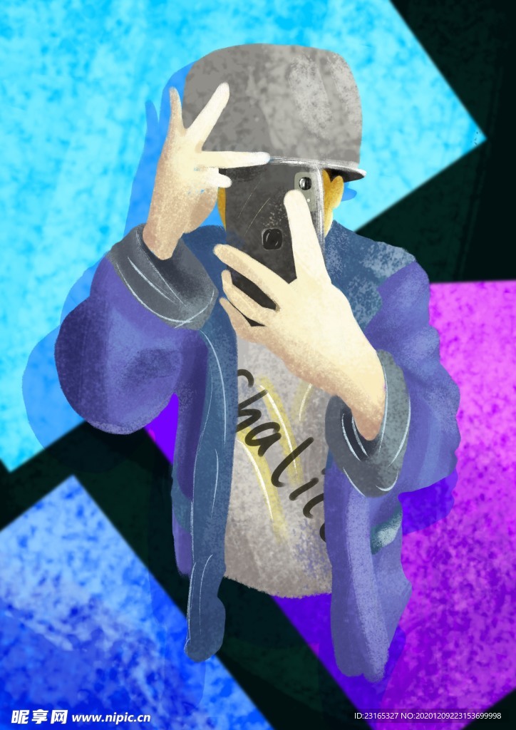 插图海报