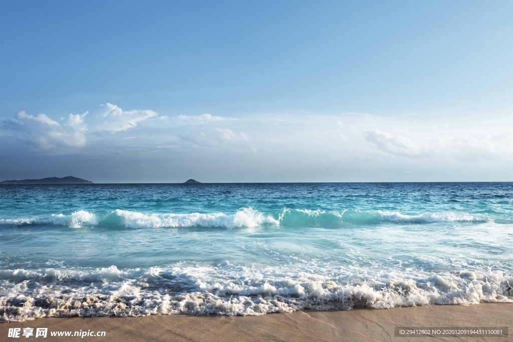 海面浪花