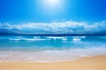 海面浪花