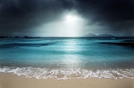 海面浪花