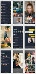 xd社交黑色黄色UI设计列表页