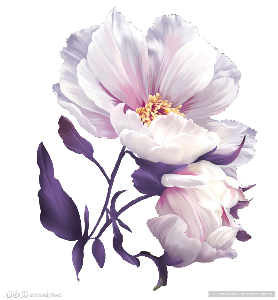 手绘花