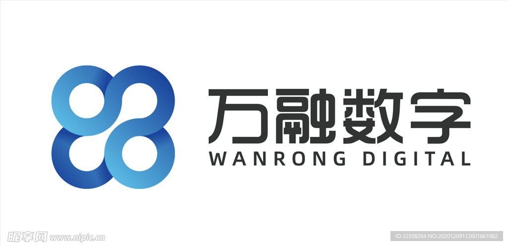 万融数字logo