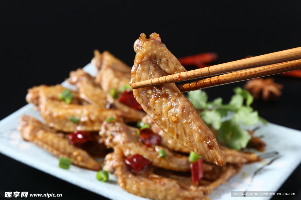 鸡翅尖 即食鸡肉 休闲零食小吃